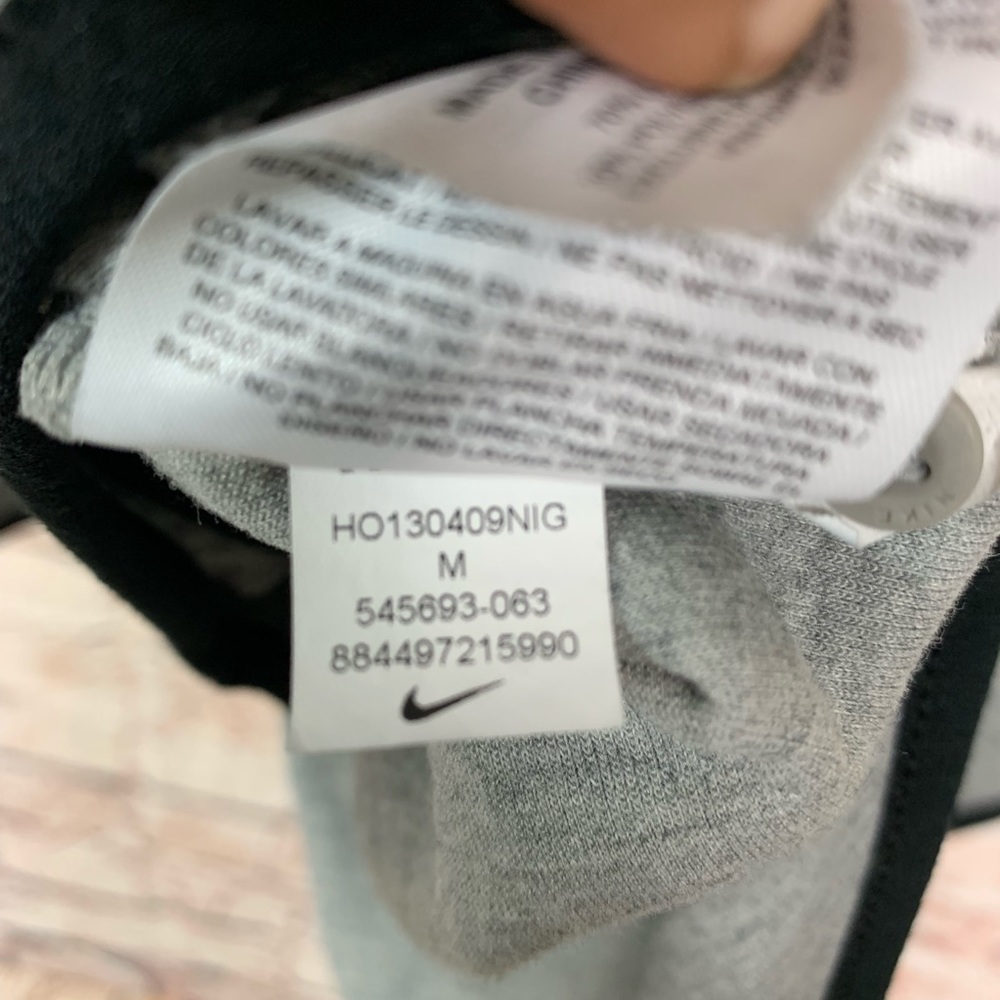 Nike Tech Full Zip Cape Hoodie Gray - Picture 6 of 7